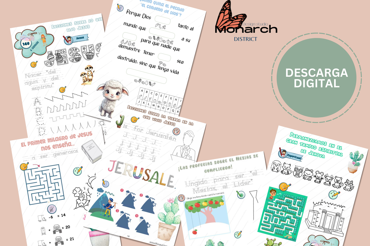 DIGITAL  | ESPAÑOL Libro Asamblea ADORACION PURA para 3-6 años.