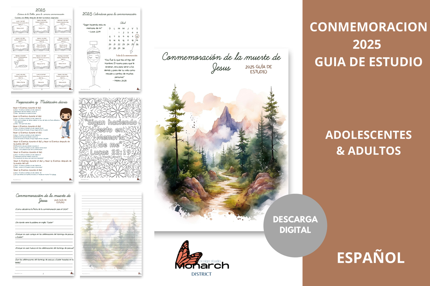 ESPAÑOL |  DIGITAL Guía de Estudio para la Conmemoración 2025 JW  adolescentes y adultos.