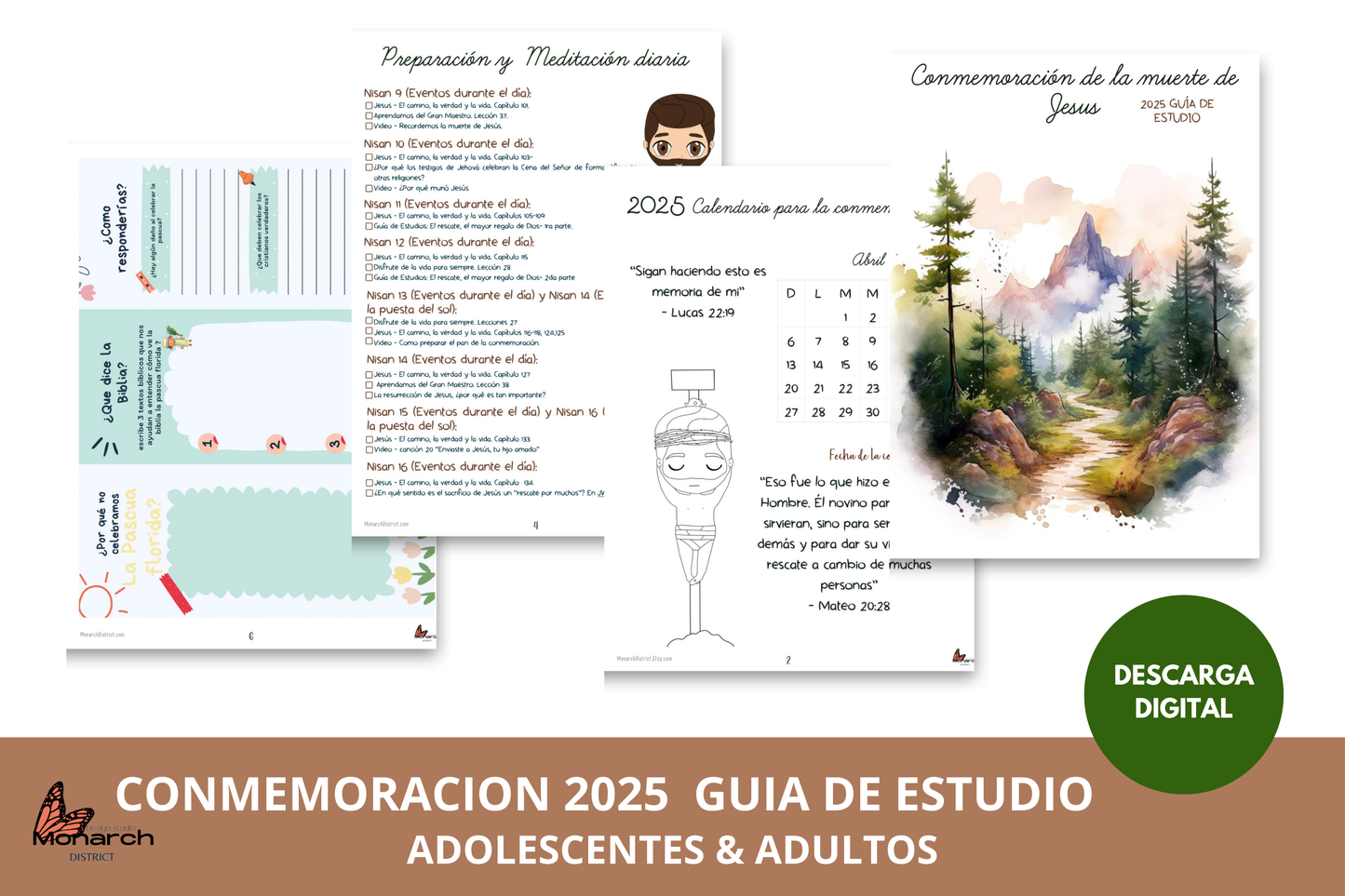 ESPAÑOL |  DIGITAL Guía de Estudio para la Conmemoración 2025 JW  adolescentes y adultos.