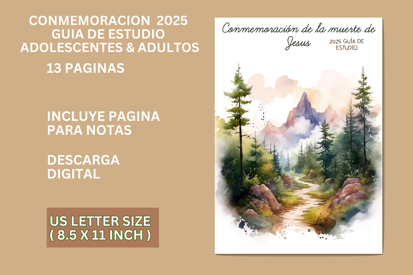 ESPAÑOL |  DIGITAL Guía de Estudio para la Conmemoración 2025 JW  adolescentes y adultos.