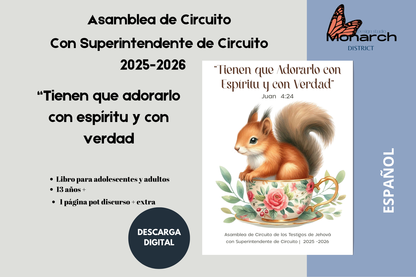 DIGITAL | ESPAÑOL Notas. Cuaderno para la asamblea de circuito 2025-2026 for adolescentes y adultos V2