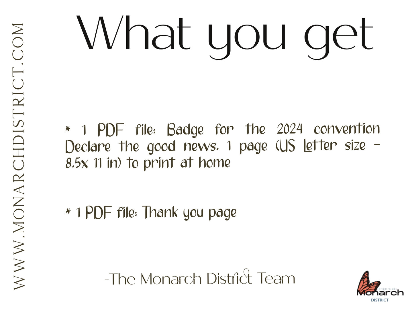 DIGITAL |  Badge / Lapel for the 2024 Convention Declare the Good News. Printable